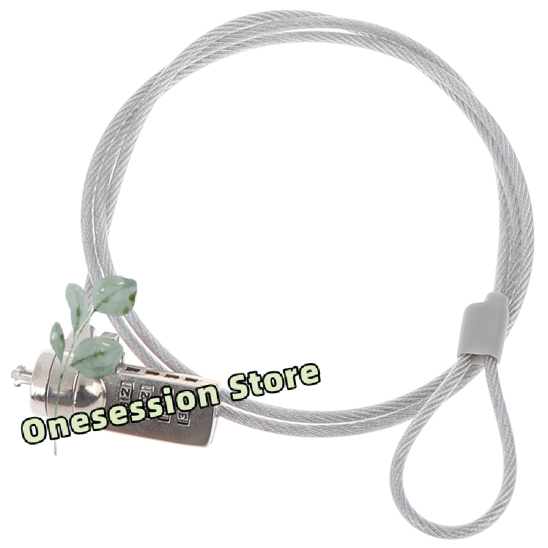Pc Security Lock - Cadena antirrobo con contraseña de seguridad