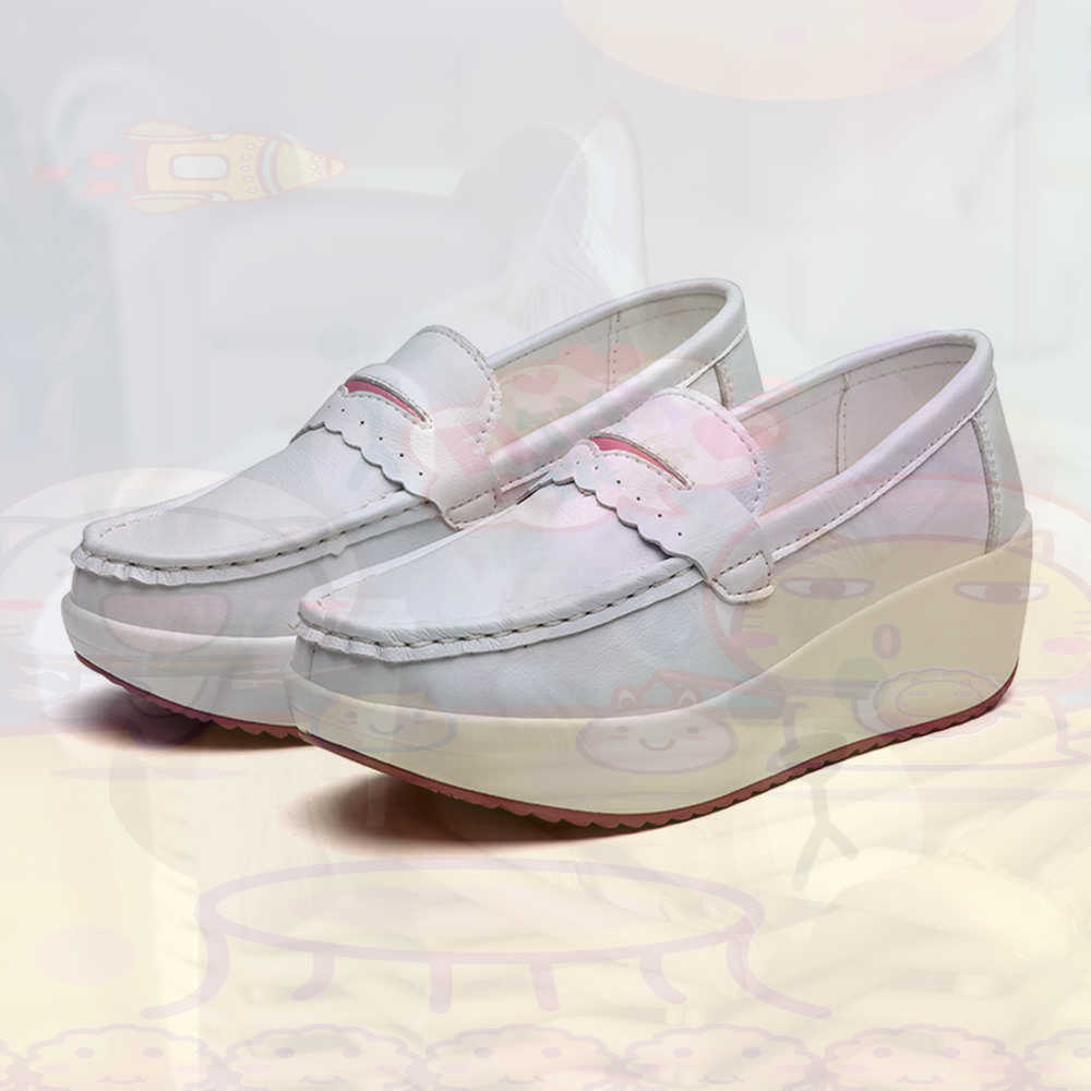Home Office Tech Ideas - Plataforma de invierno, zapatillas rosas, tenis,