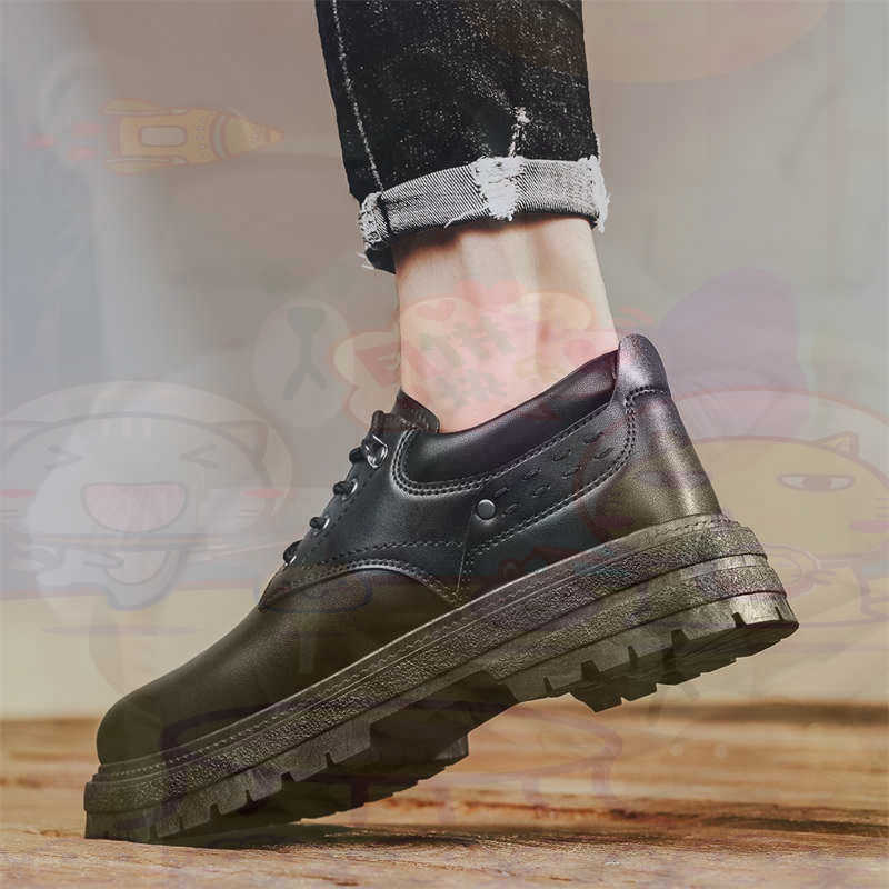 Home Office Tech Ideas - Zapatillas deportivas de cuero Natural oscuro