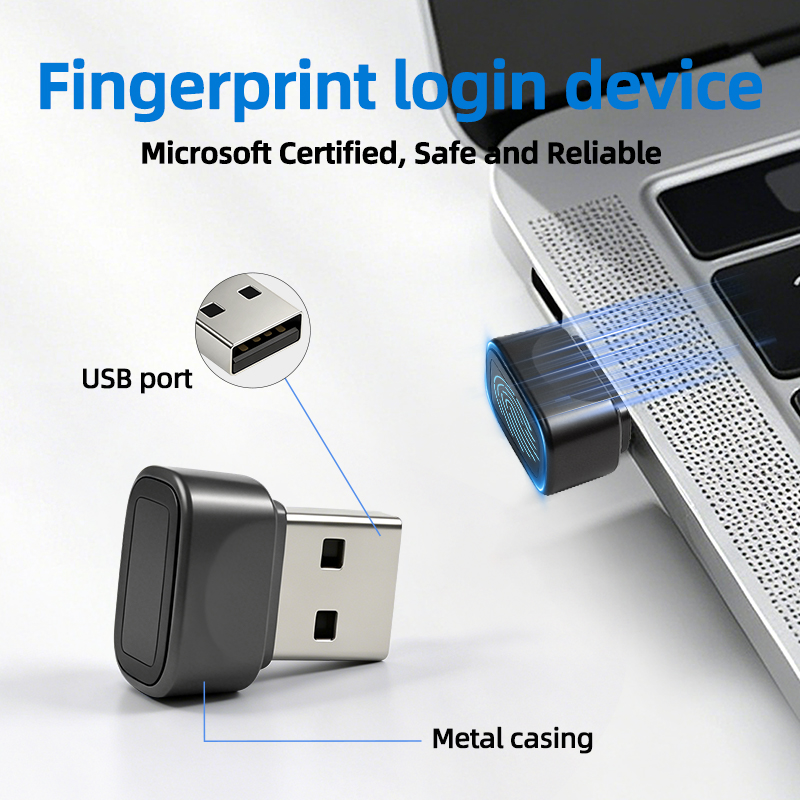 Pc Security Lock - Lector biométrico de huellas dactilares, escáner