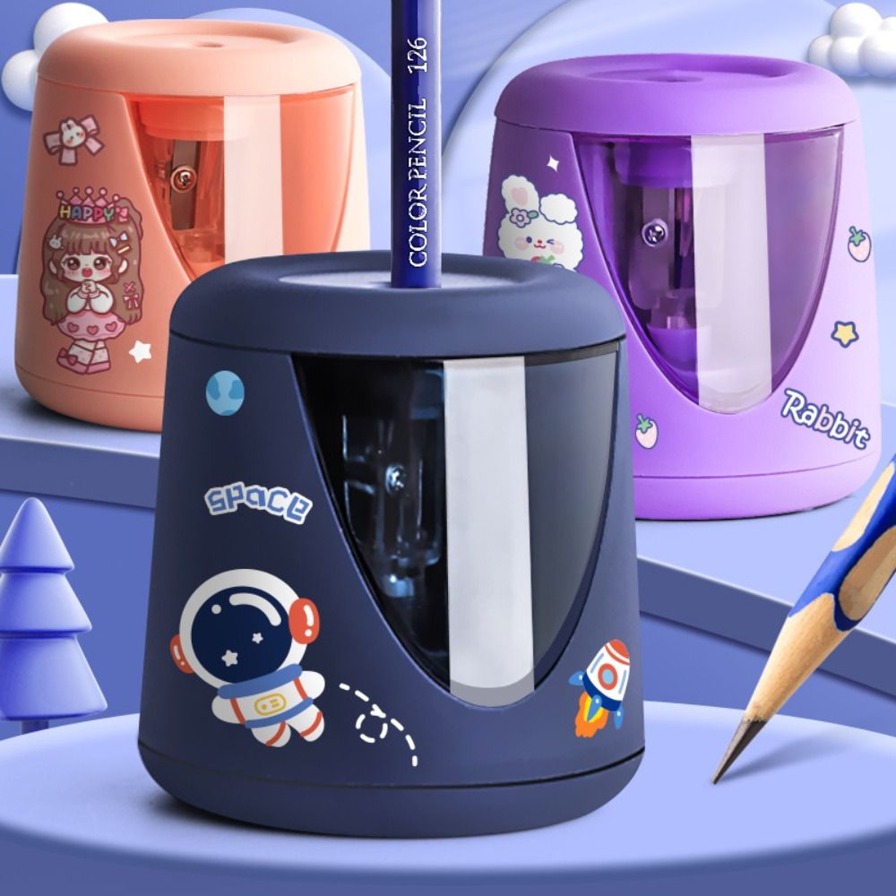 Office Tech - Sacapuntas Eléctrico Automático con Diseño de