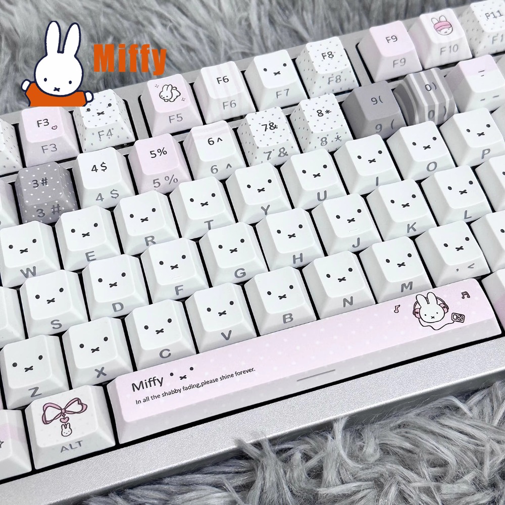 Set de Teclas Kawaii Miffy par - Office Tech reseña y precio