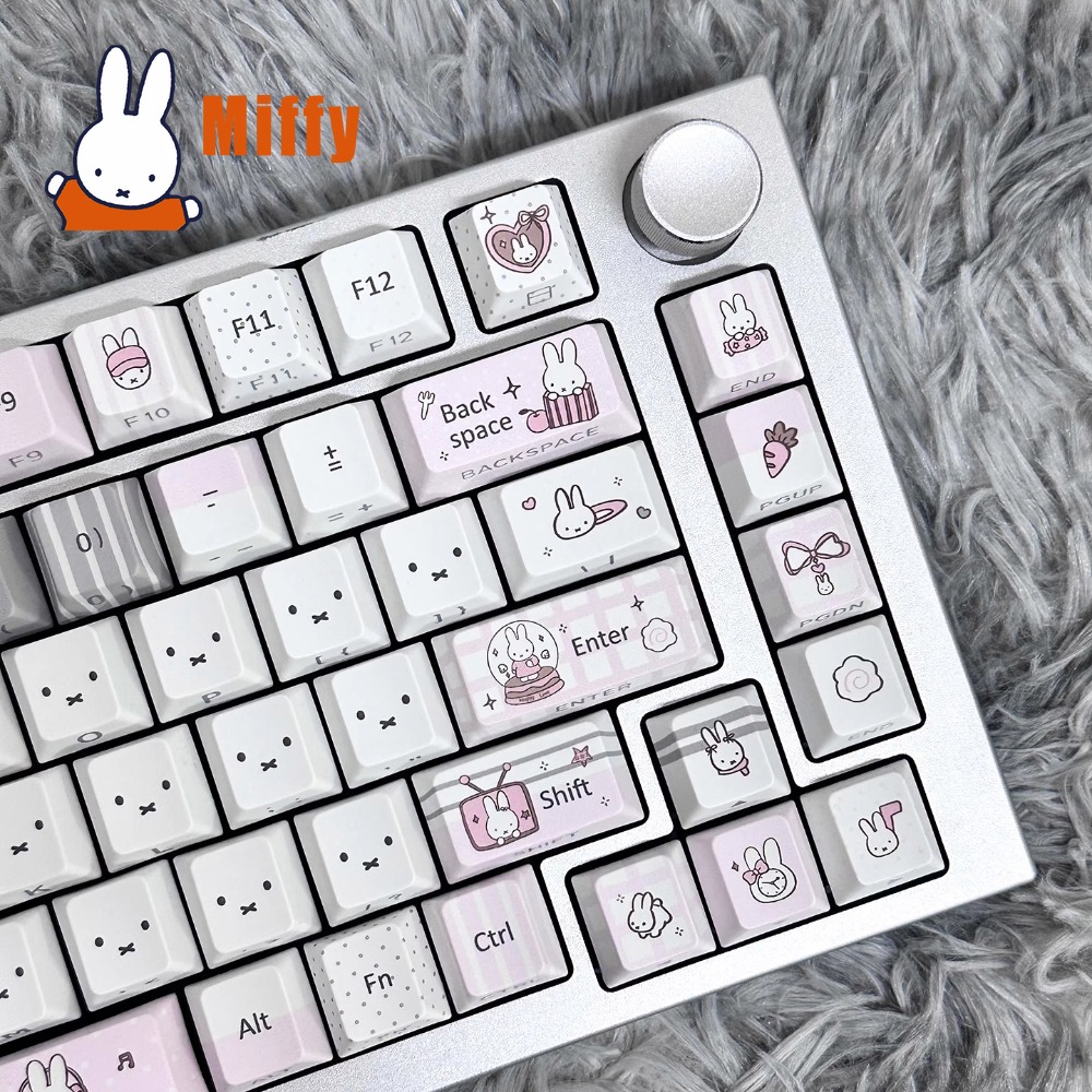 Set de Teclas Kawaii Miffy par - Office Tech reseña y precio