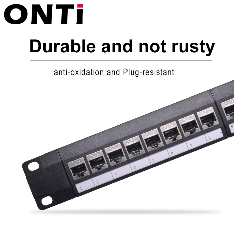 ONTi 19in 1U Rack 24 puertos C - Server Rack Shelf reseña y precio