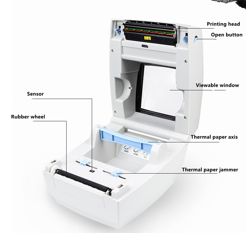Impresora térmica de etiquetas - Label Printer Thermal reseña y precio