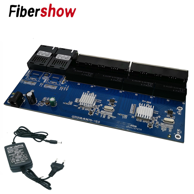 Conmutador Gigabit Ethernet, c - Ethernet Switch 8 Port reseña y precio
