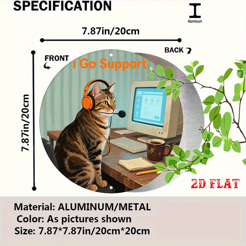 CIFBUY Arte de pared de alumin - Office Tech reseña y precio