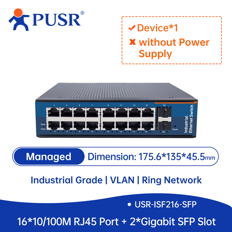 Puertos PUSR 2 SFP 8/16 RJ45 c - Ethernet Switch 8 Port reseña y precio