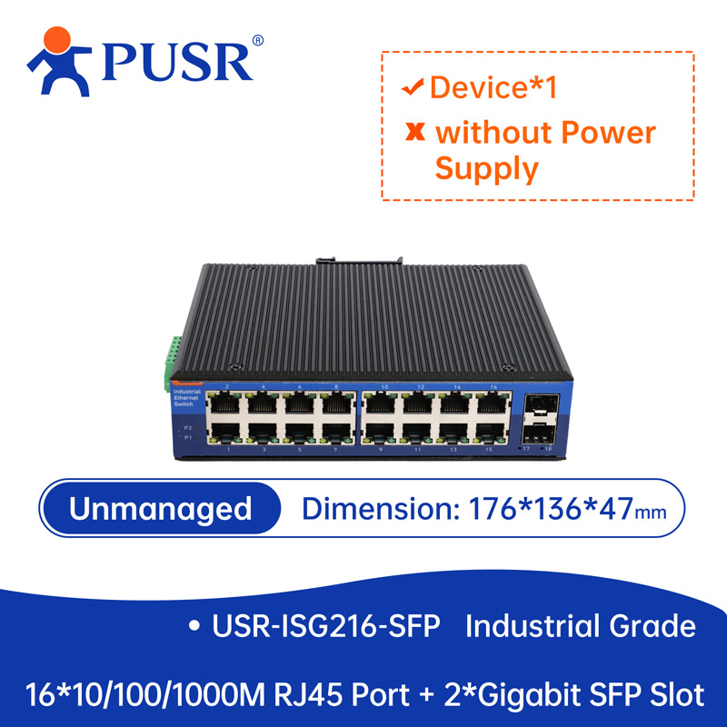 Puertos PUSR 2 SFP 8/16 RJ45 c - Ethernet Switch 8 Port reseña y precio