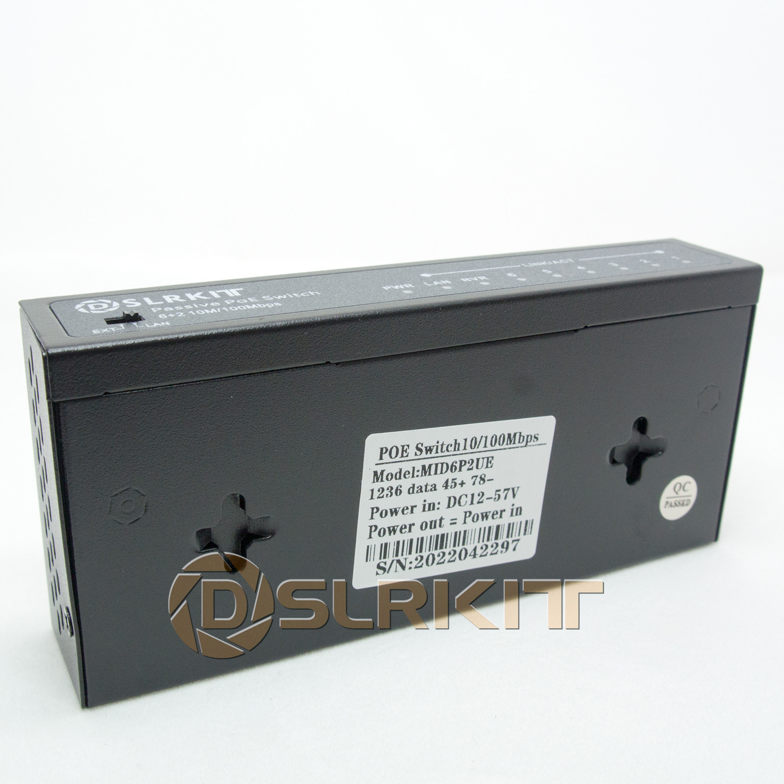 DSLRKIT-inyector de interrupto - Ethernet Switch 8 Port reseña y precio