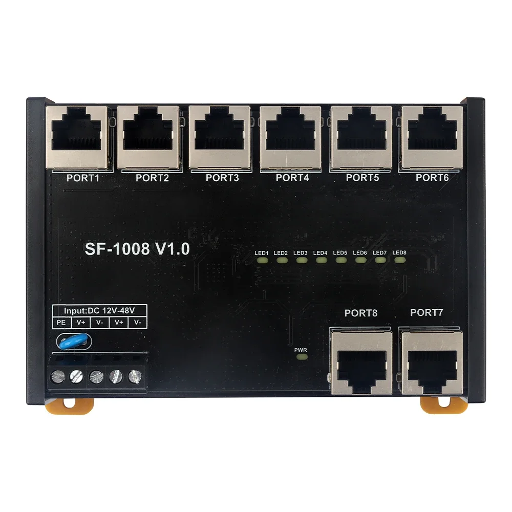 Switch Ethernet Industrial de  - Ethernet Switch 8 Port reseña y precio