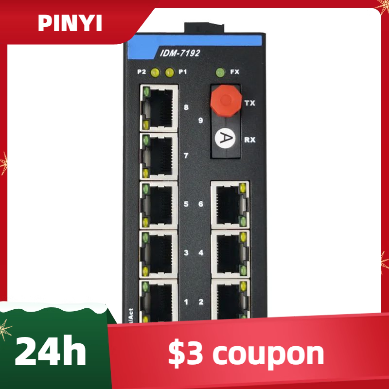 IDM-7192-FC1 Conmutador Ethern - Ethernet Switch 8 Port reseña y precio