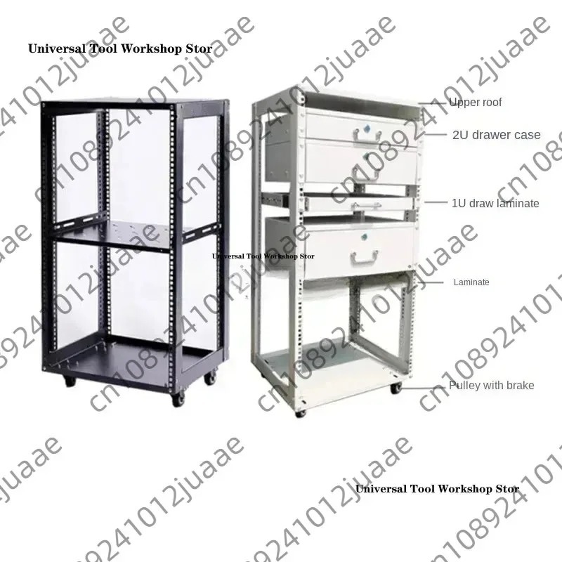Gabinete de red abierto Simple - Server Rack Shelf reseña y precio