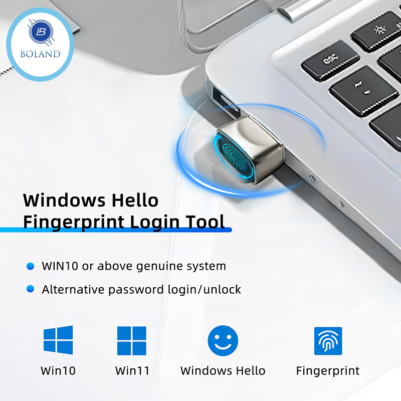 Mini bloqueo biométrico de ini - Pc Security Lock reseña y precio