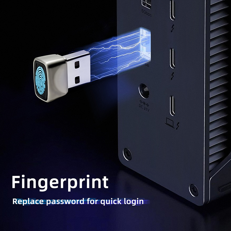 Mini bloqueo biométrico de ini - Pc Security Lock reseña y precio