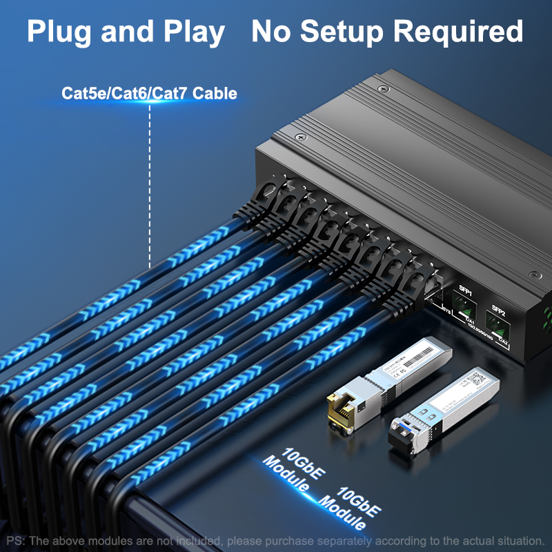 Conmutador de red HORACO 2,5G, - Ethernet Switch 8 Port reseña y precio