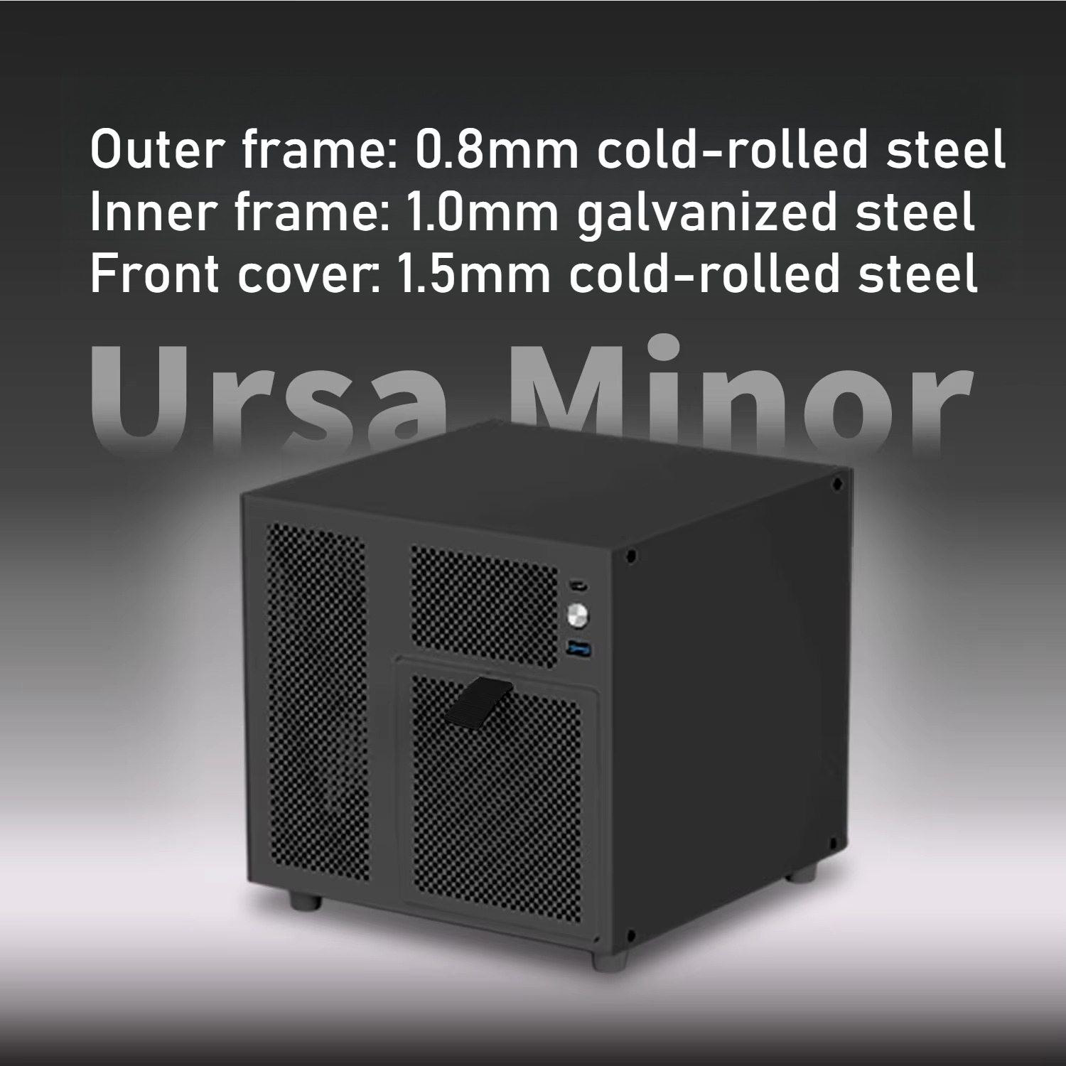 Ursa Minor Caja de chasis NAS  - Server Rack Shelf reseña y precio